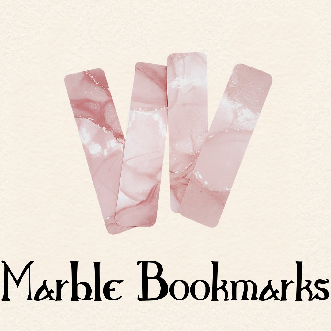 Marble Bookmarks