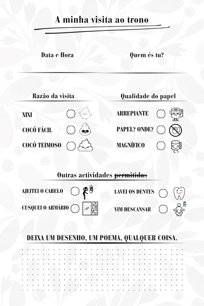 Livro de Visitas | Guest Book