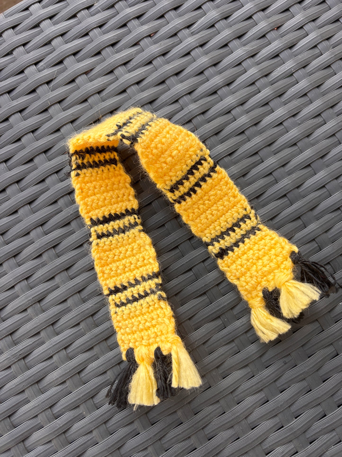 Handmade Harry Potter-Inspired Crochet Bookmarks