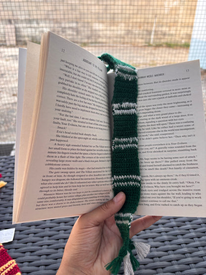 Handmade Harry Potter-Inspired Crochet Bookmarks