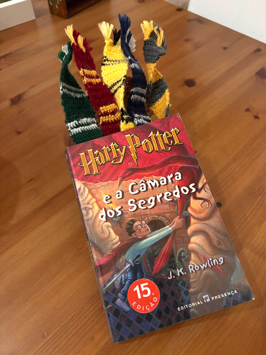 Handmade Harry Potter-Inspired Crochet Bookmarks