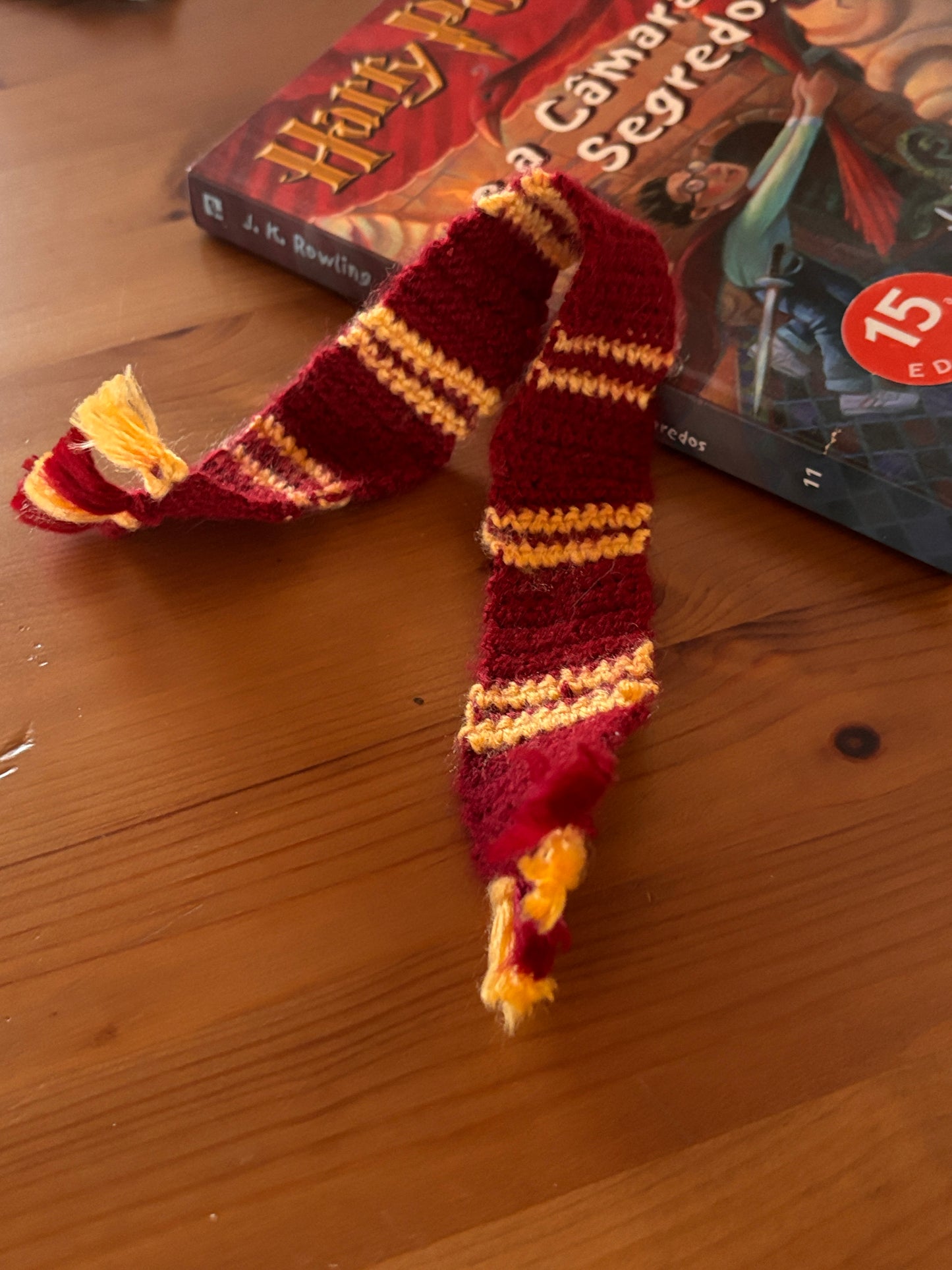 Handmade Harry Potter-Inspired Crochet Bookmarks