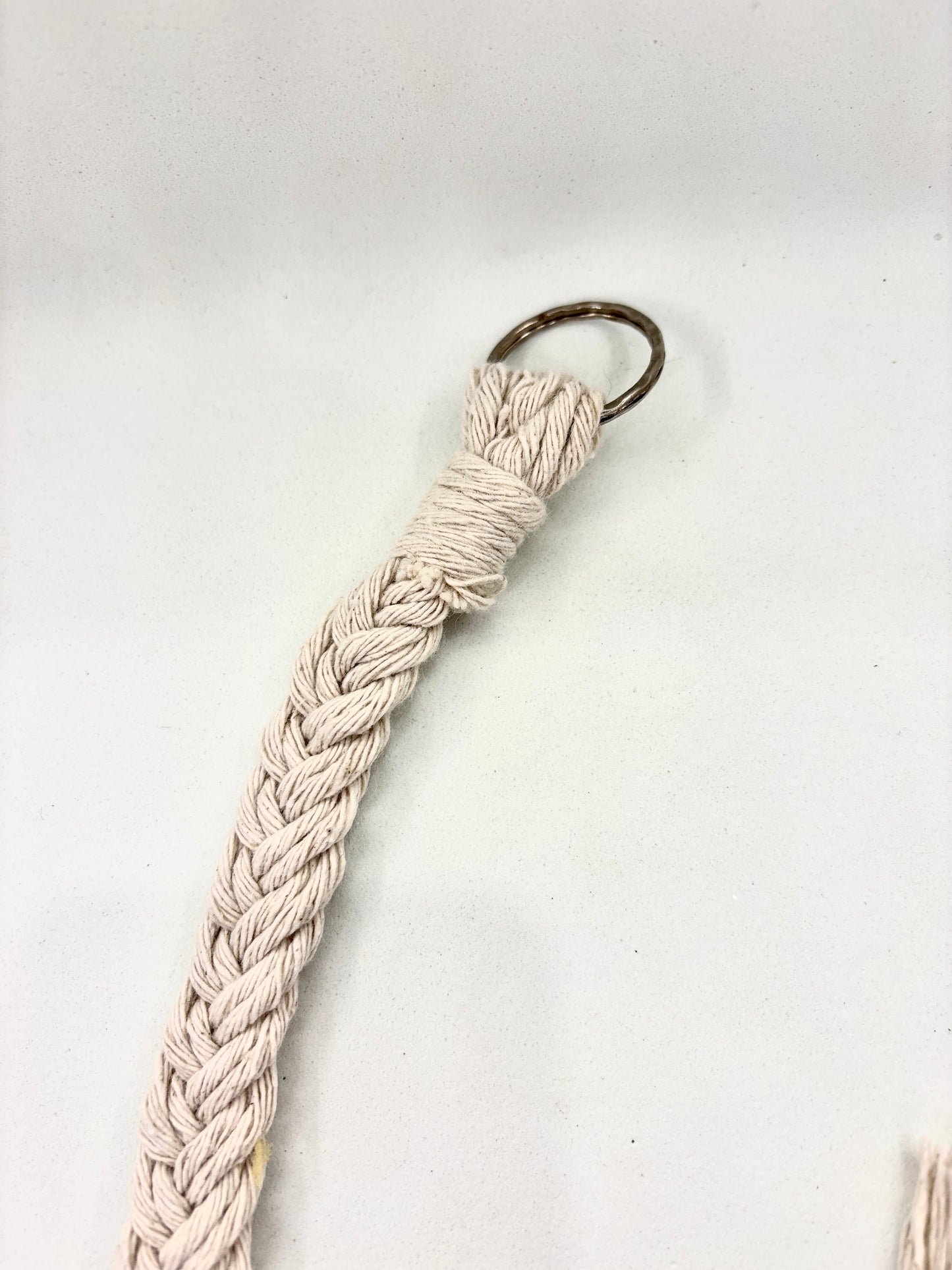 Long Braid Keychain